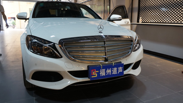 王者的魅力 奔驰C200L音响改装LQ AUDIO（蓝驱）喇叭套装
