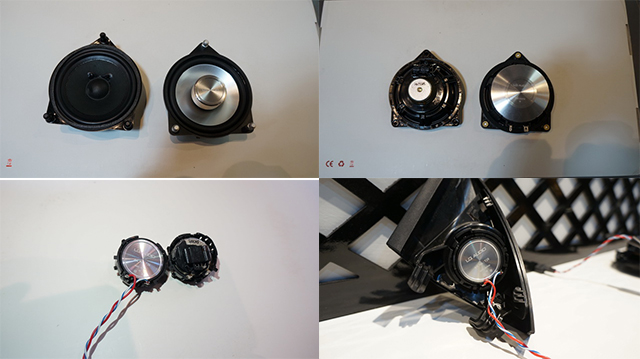 王者的魅力 奔驰C200L音响改装LQ AUDIO（蓝驱）喇叭套装